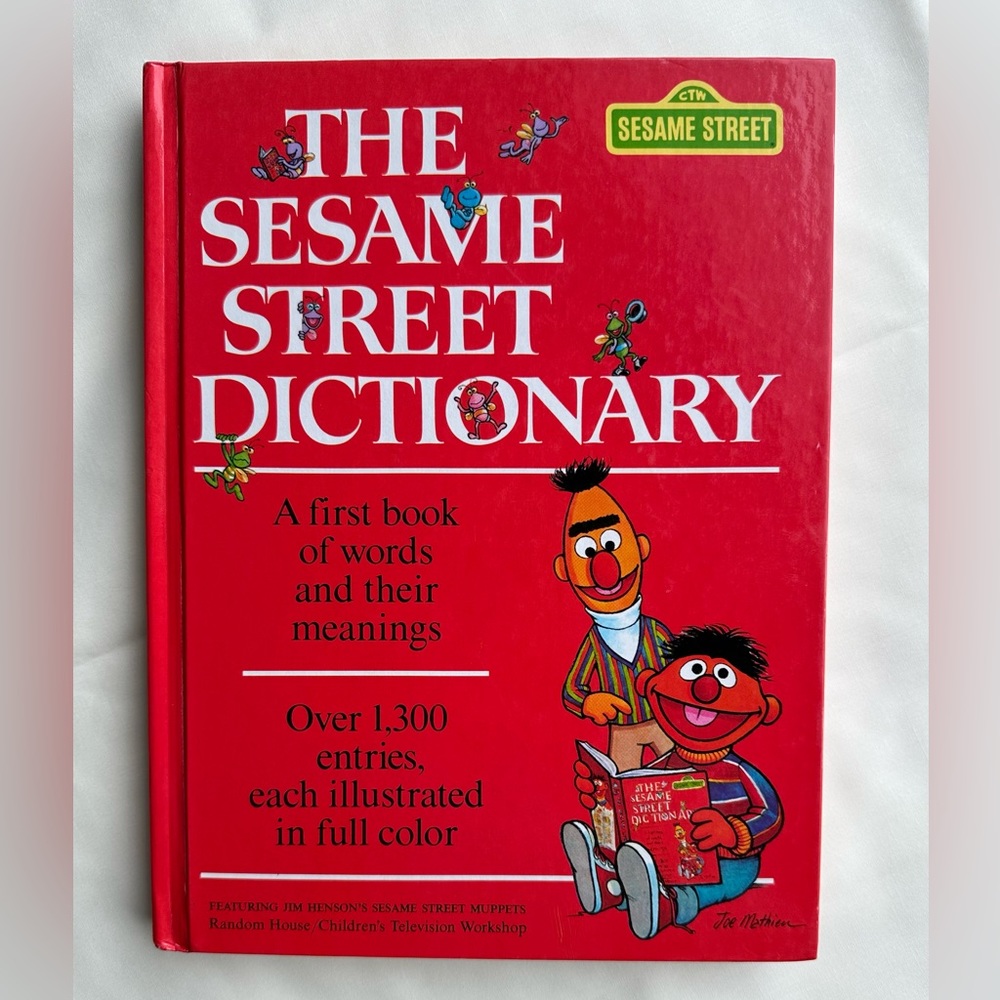 The Sesame Street Dictionary Book by Linda Hayward  (1980)